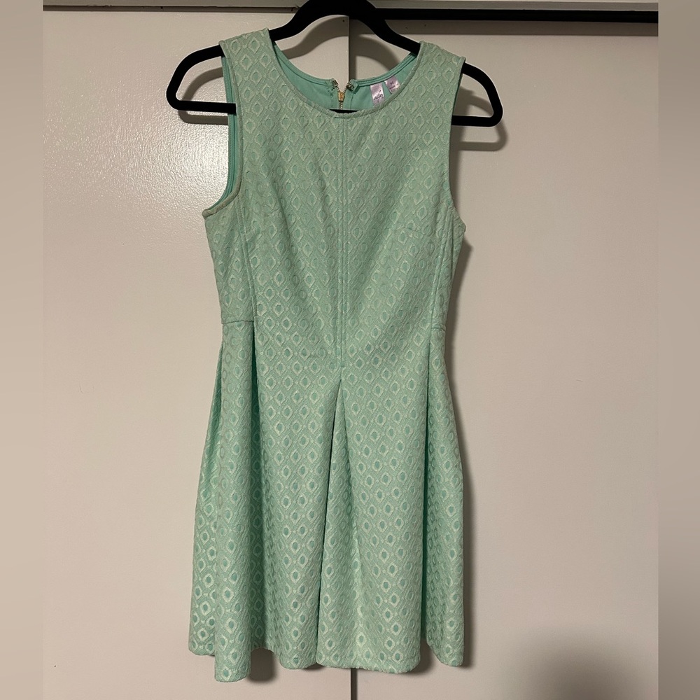 Francesca’s teal women’s dress